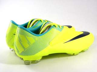 Nike Mercurial Glide FG Brazil Volt Green/Black Soccer Cleats Boots 