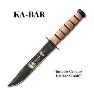  Kabar Army Vietnam Knife with Leather Sheath Sports 