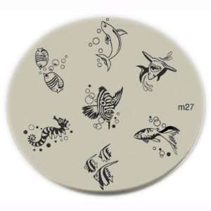  Konad Stamping Nail Art Image Plate   M27 Beauty