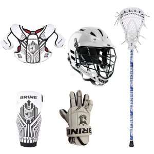  Uprising Lacrosse Starter Package   Gloves, Shoulder Pads, Arm Pads 