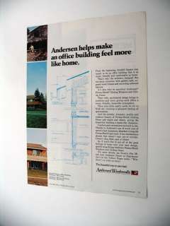 Andersen Windows Office Building Stillwater MN print Ad  