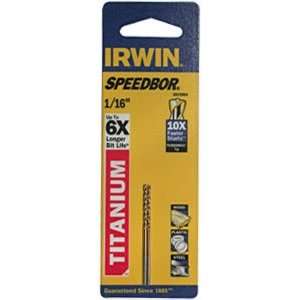  Irwin 1/16 TIN Turbomax Drill Bit