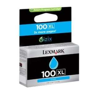  Lexmark No. 100XL Ink Cartridge   Cyan Electronics
