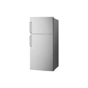  Summit Frost Free Refrigerator Freezer   Platinum and 