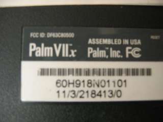 Palm Computing Platform Palm VIIx Professional PDA  