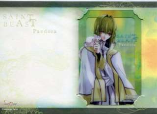 Saint Beast clear card official Japan Pandora  