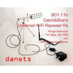  Catch&Share Universal WiFi Repeater for wireless range 