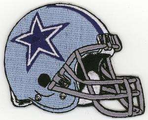 Dallas Cowboys Patch Iron On Helmet NFL NFC Embroidery  