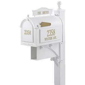  Whitehall Mailboxes Ultimate Package in White