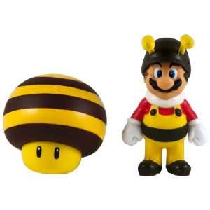 com Nintendo Super Mario Galaxy 2   Mini Figurine 2 Pack   Bee Mario 