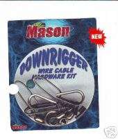 MASON DOWNRIGGER WIRE CABLE HARDWARE KIT DHK  