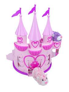 Zhu Zhu Pets Hamster Princess Magical HEART Castle ~ Pink  