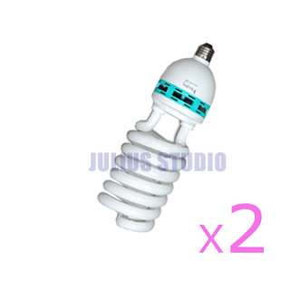 2x105W/6500K photoStudio Photography socket light bulbs 847263051796 