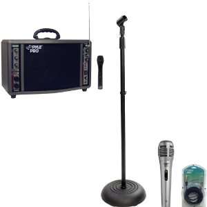   Microphone   PMKS5 Compact Base Black Microphone Stand   PPFMXLR15