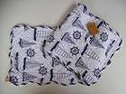 Great Finds Windy Blue And White 100% Cotton Quilted 