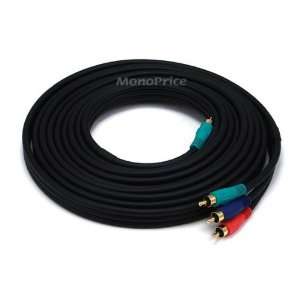  Monoprice 15Ft 3 RCA Component Video Cable (RG 59/u 