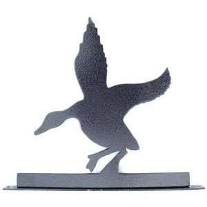  Hammered, Black Duck Mailbox Topper