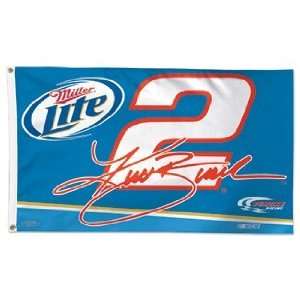  #2 Kurt Busch Flag 2 Sided NASCAR Flag