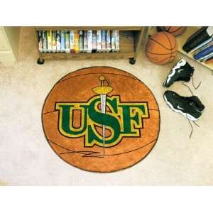   NCAA San Francisco Dons Chromo Jet Printed Basketball Rug Home