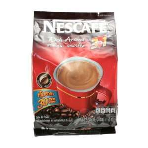 Nescafe 3 in 1 Instant Coffee 30x19 5g  Grocery & Gourmet 