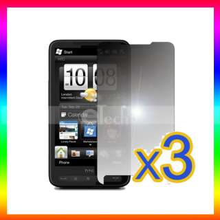 3x MIRROR LCD Screen Protector Guard Cover for HTC HD2 T8585 NEW 