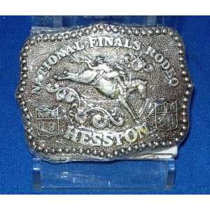 1986 Hesston/National Finals Rodeo Minature/Junior Belt Buckle    New 