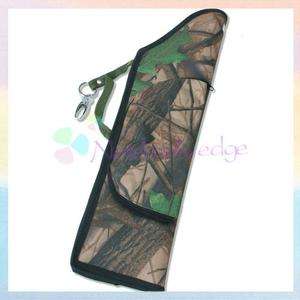 Camo Archery Arrow Forest Hunting/Training Belt Quiver  