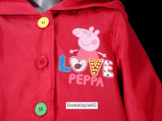 STUNNING PEPPA PIG RAINCOAT (4 5 YRS) IMMACULATE CONDITION**  