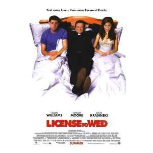  License To Wed Original Movie Poster, 27 x 40 (2007 