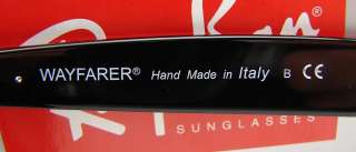 Authentic RAY BAN Wayfarer Red Sunglass 2140   955 *NEW*  