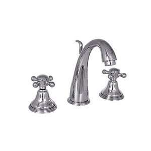 311 2 AX Vintage Brass Bathroom Sink Faucets 8 Widespread Lav Faucet 