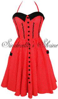 product info condition new with tags colour red and white polka dot 
