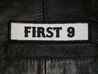 FIRST 9   MOTORCYCLE ANARCHY SONS OF BIKER PATCH BW  