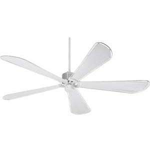   159725 8 Dragonfly Patio White Outdoor Ceiling Fan