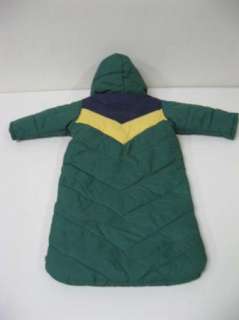 Vintage BABY Boys Winter Snow CUTE Sleeping Bag Closed Bottom Jacket 