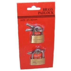  Brass Mini Padlocks Case Pack 72 Arts, Crafts & Sewing