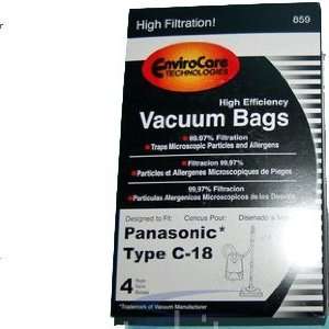  Panasonic AMC J3EP Type C 18 Canister Vacuum Bags for MC 