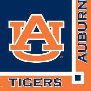   AU Tigers Beverage Paper Napkins 20 count