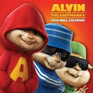  Alvin and the Chipmunks The Squeakquel Wall Calendar 