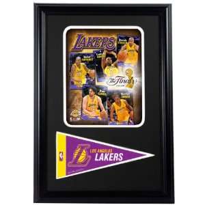  Los Angeles Lakers 12x15 Finals Pennant frame