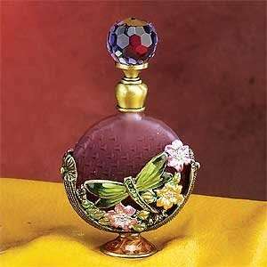    Crystal Dragfonly Jewel Glass Perfume Bottle