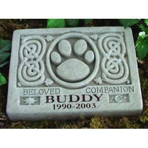  Personalized Celtic Pet Memorial Stone