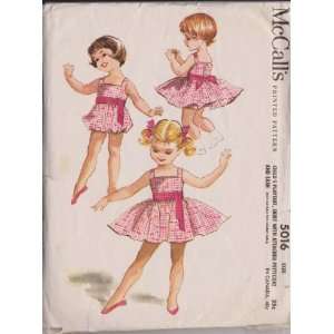  Vintage Childs Playsuit, Skirt With Attached Petticoat 