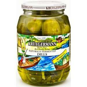 Naturally Fermented Dill Pickles in Cloudy Brine 32 fl oz  