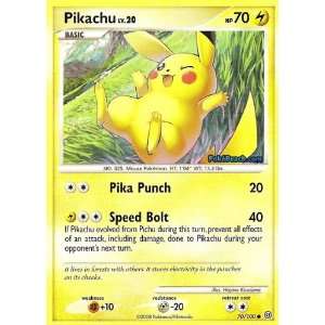  Pokemon Stormfront #70 Pikachu Lv 20 Common Toys & Games