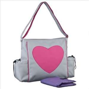  Pink Heart Love Eco Stroller Tote Baby