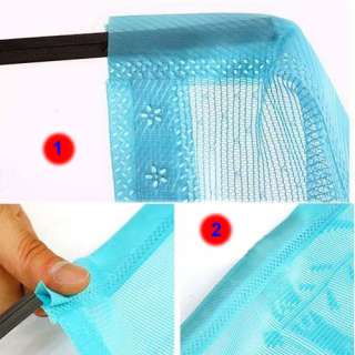 Fly Screen Door Magnetic Stripe Mesh Prevent Mosquito  