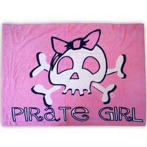  Pirate Girl Beach Towel