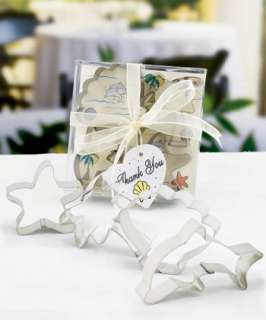 Beach Themed Cookie Cutter Favors Wedding Bridal Shower Party Favor 