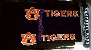 Auburn Tigers War Eagle Football Seat Belt Pad Cover  